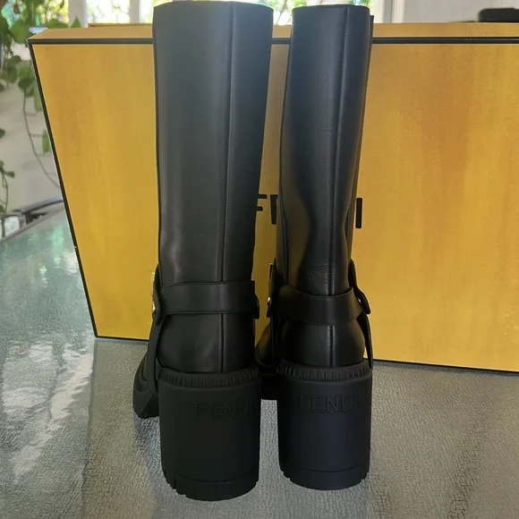 Fendi Biker Boot - Picture 4 of 14